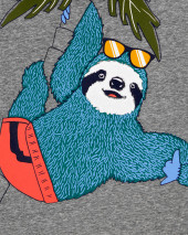 Sloth Qar İplik Cersi Tee