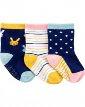 3-Pack Bunny Socks