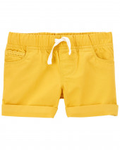 Pull-On Cotton Shorts