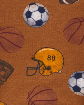 4-Piece Football 100% Snug Fit Cotton PJs